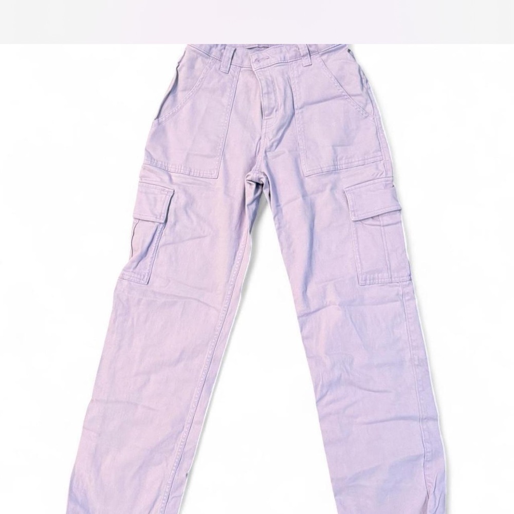 Hollister Kids Light Purple Cargo Pants